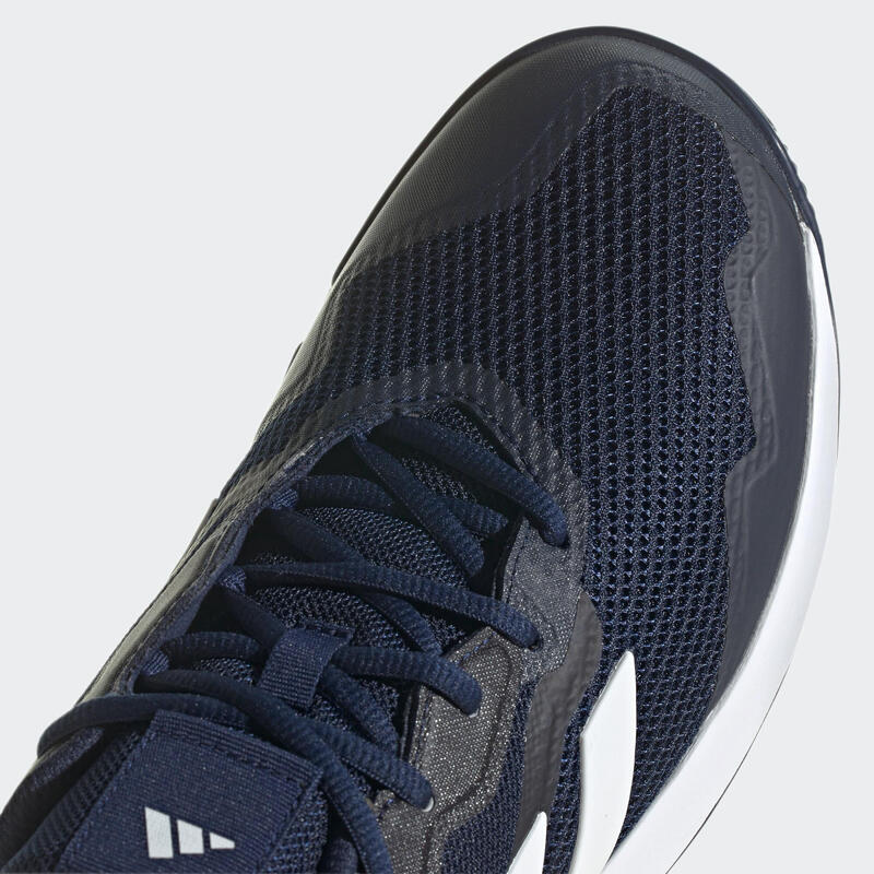 Pánské tenisové boty na každý povrch Adidas Courtjam Control modré