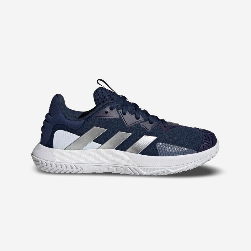 CHAUSSURES DE TENNIS HOMME MULTICOURT - ADIDAS SOLEMATCH CONTROL BLEU BLANC