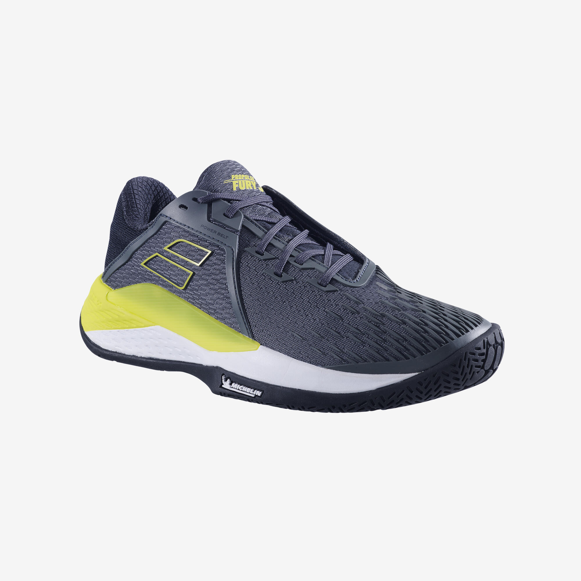 Men's Multicourt Tennis Shoes Propulse Fury - Grey/Green 3/5