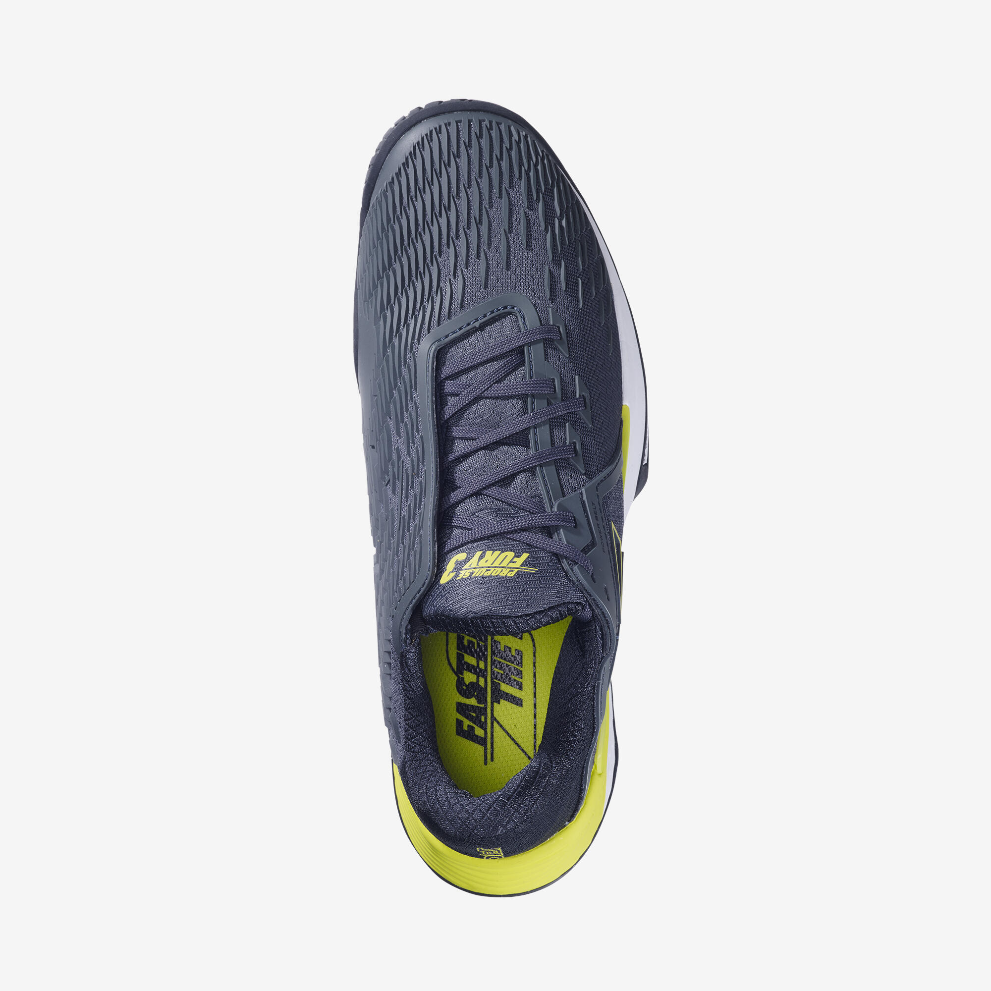 Men's Multicourt Tennis Shoes Propulse Fury - Grey/Green 4/5