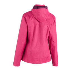 Women’s waterproof mountain walking jacket MH100