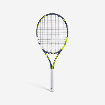 Tennisracket aero jr 26 voor kinderen grijs geel
