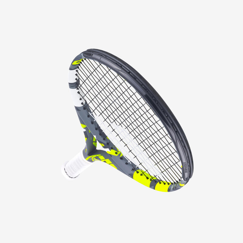 Raquete de ténis Criança - Aero Jr 26 cinza amarelo