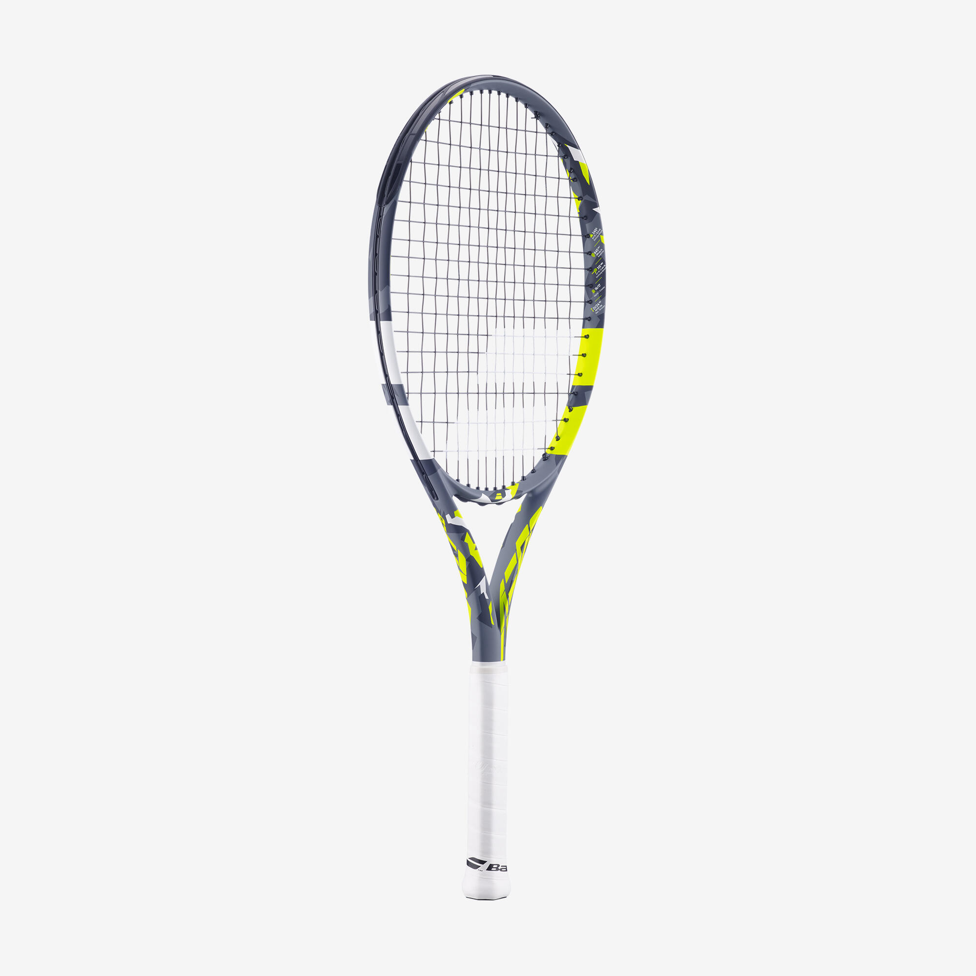 BABOLAT Detská tenisová raketa Aero 26 sivo-žltá GRIP 0 · záber 4