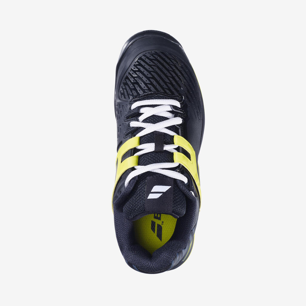 Kids' Multicourt Tennis Shoes Propulse - Black/Yellow