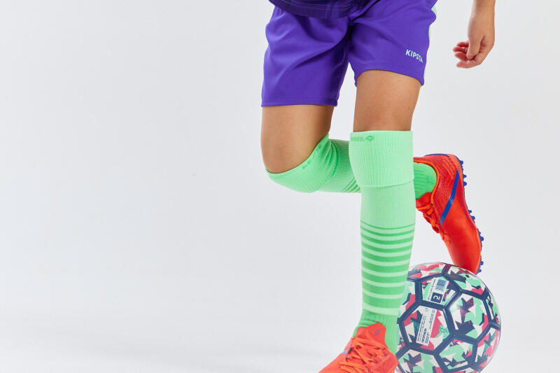 Buty do piłki nożnej dla dzieci Kipsta Viralto I MG/AG sznurowane