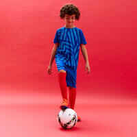 تي شيرت كرة قدم للأطفال - Viralto Axton أزرق وتركواز