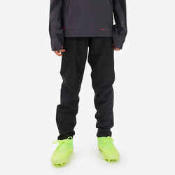 Παιδικό ποδοσφαιρικό παντελόνι Viralto Axton - Μαύρο/Γκρι/Neon Ροζ