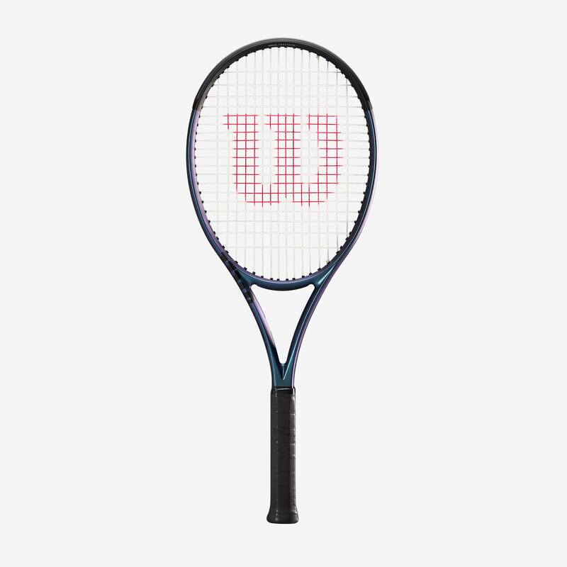 Racchetta tennis adulto Wilson ULTRA 100 V4 azzurra (non incordata)