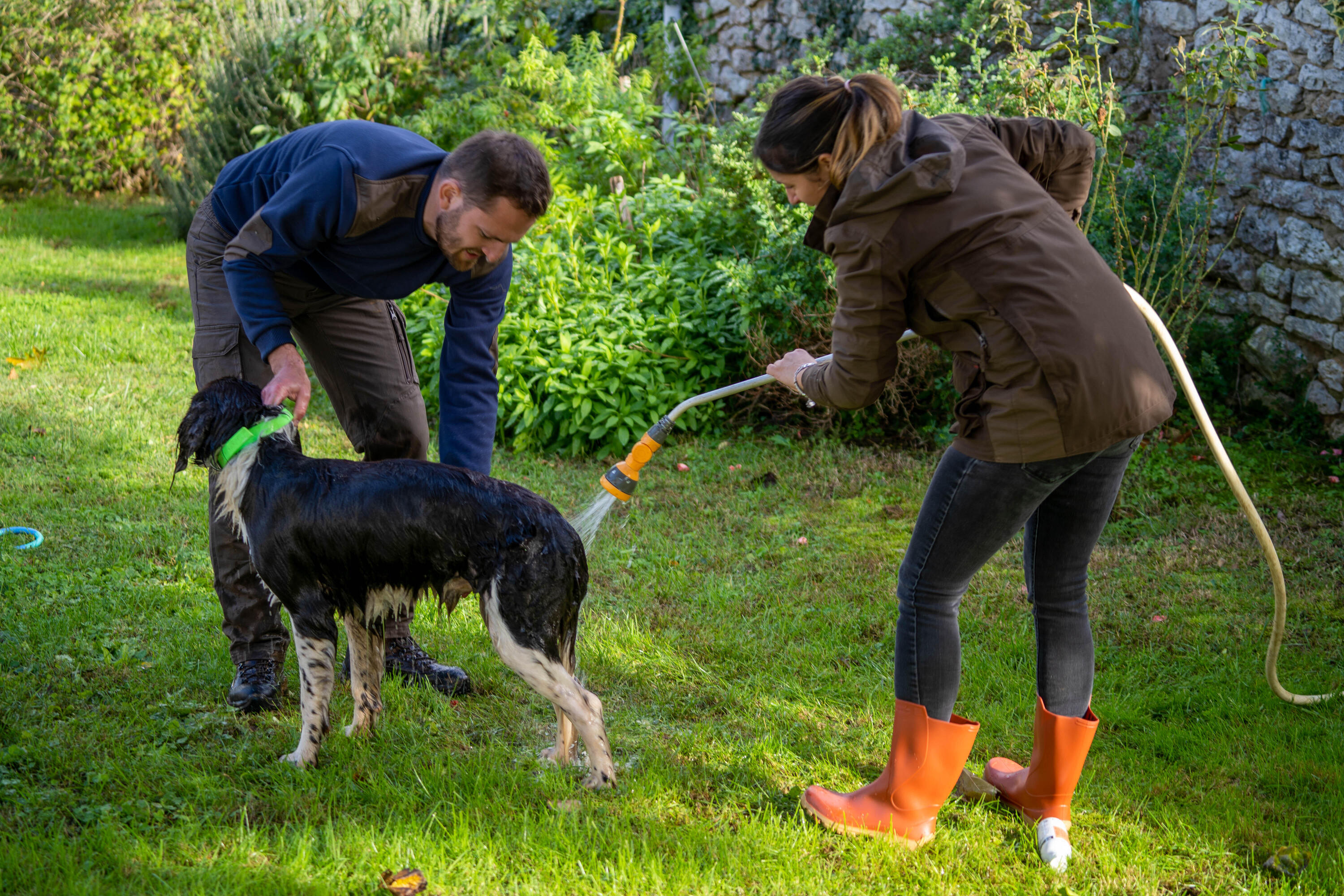 Regenstiefel Damen 100 ziegelrot 7/10