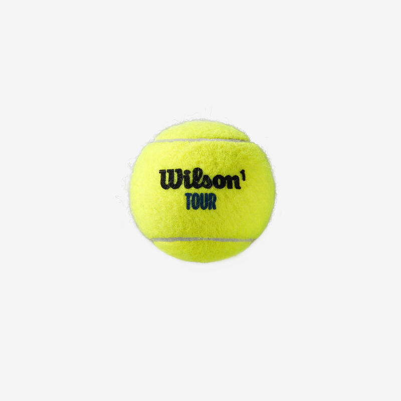Palline tennis Wilson TOUR PREMIER gialle x4