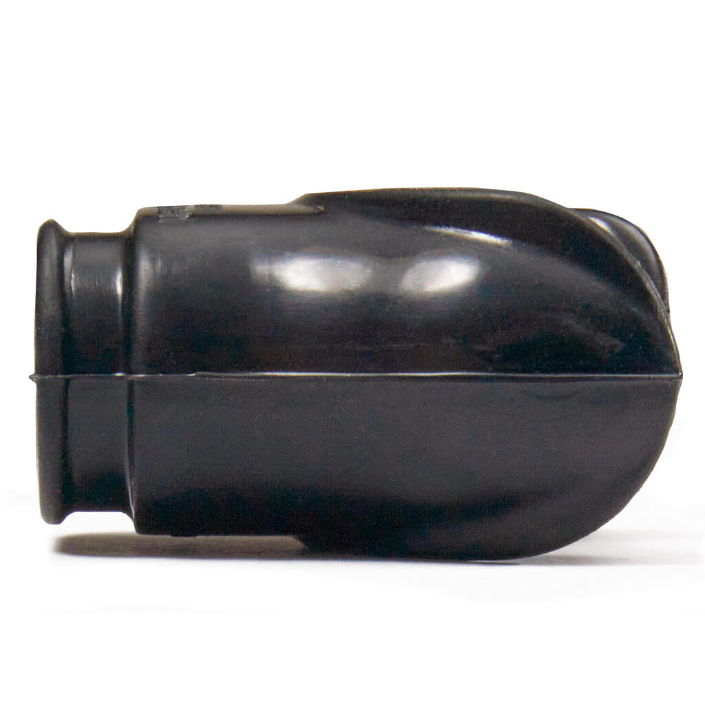 Komfort-Mundstück aus Silikon für Atemregler schwarz