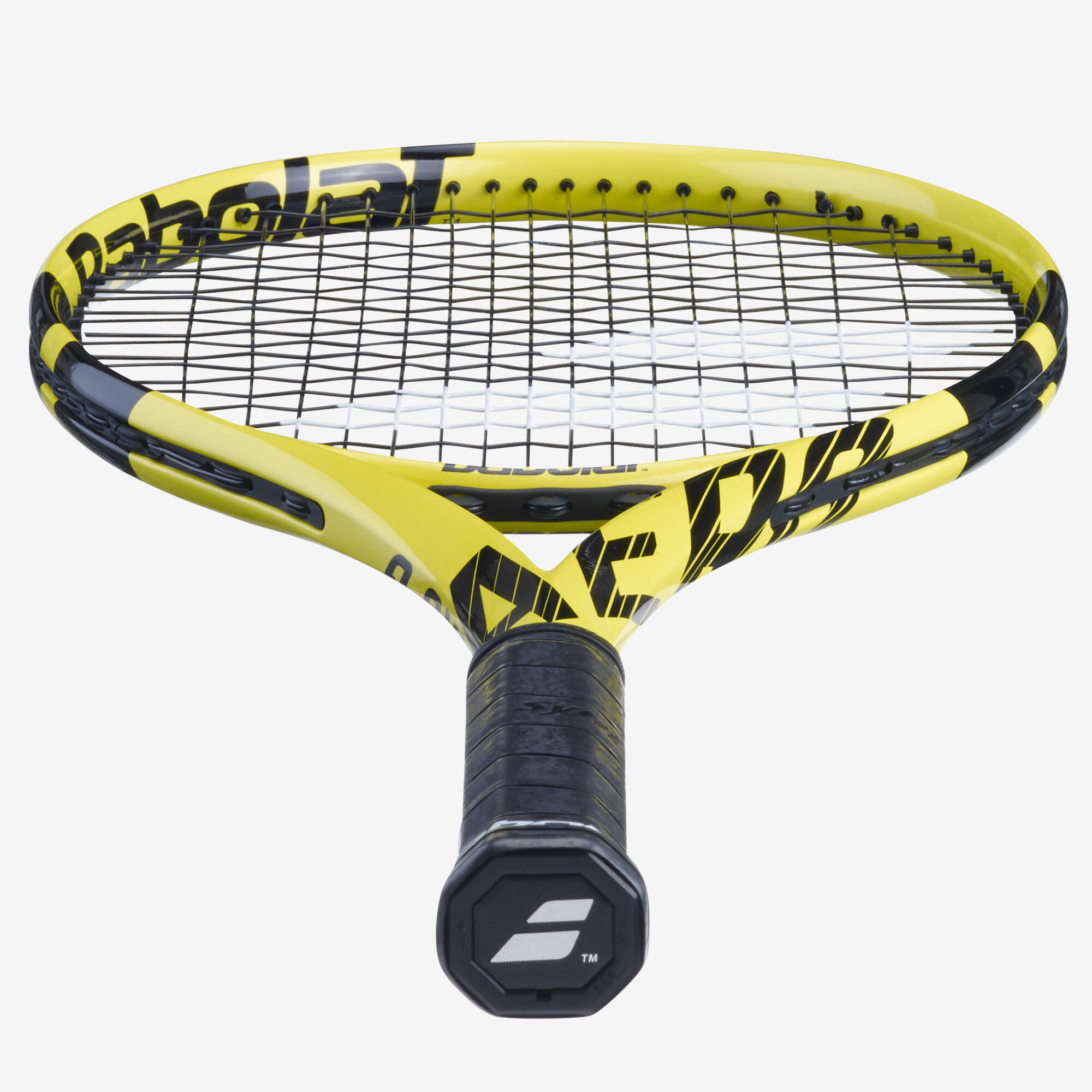 RAQUETTE DE TENNIS ADULTE AERO G NOIR JAUNE