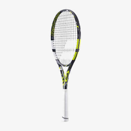 Suaugusiųjų teniso raketė „Pure Aero Lite“, 270 g, pilka, geltona