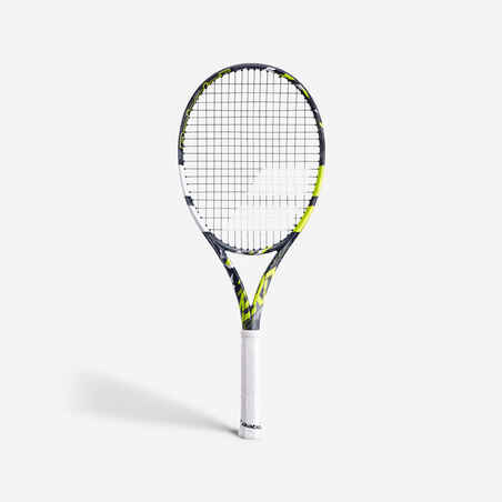Suaugusiųjų teniso raketė „Pure Aero Lite“, 270 g, pilka, geltona