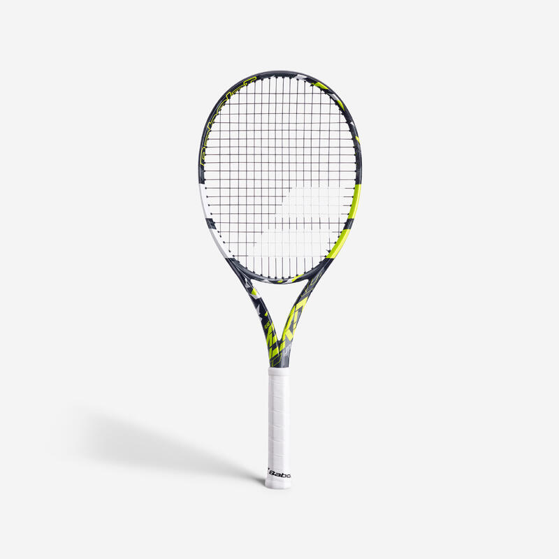 Raqueta de tenis adulto - Baabolat Pure Aero Lite Gris Amarillo 270 gr