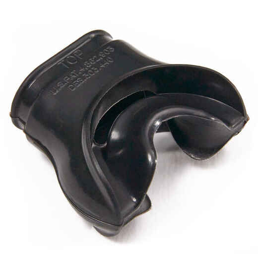
      Comfort Mouthpiece in black silicone 
  