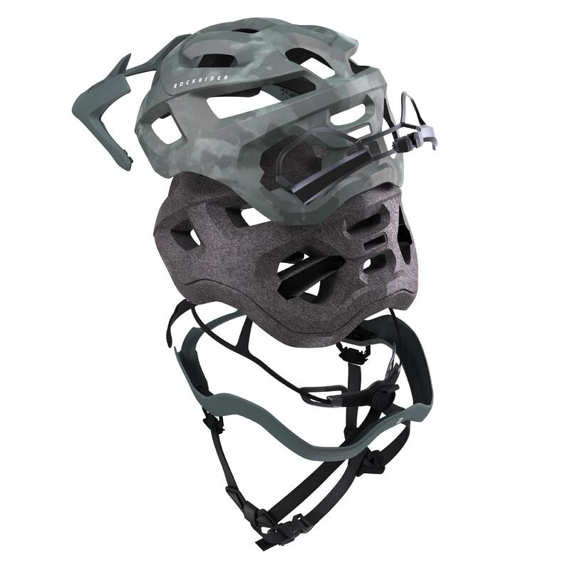 Mountain Bike Helmet EXPL 500 - Graphic Green