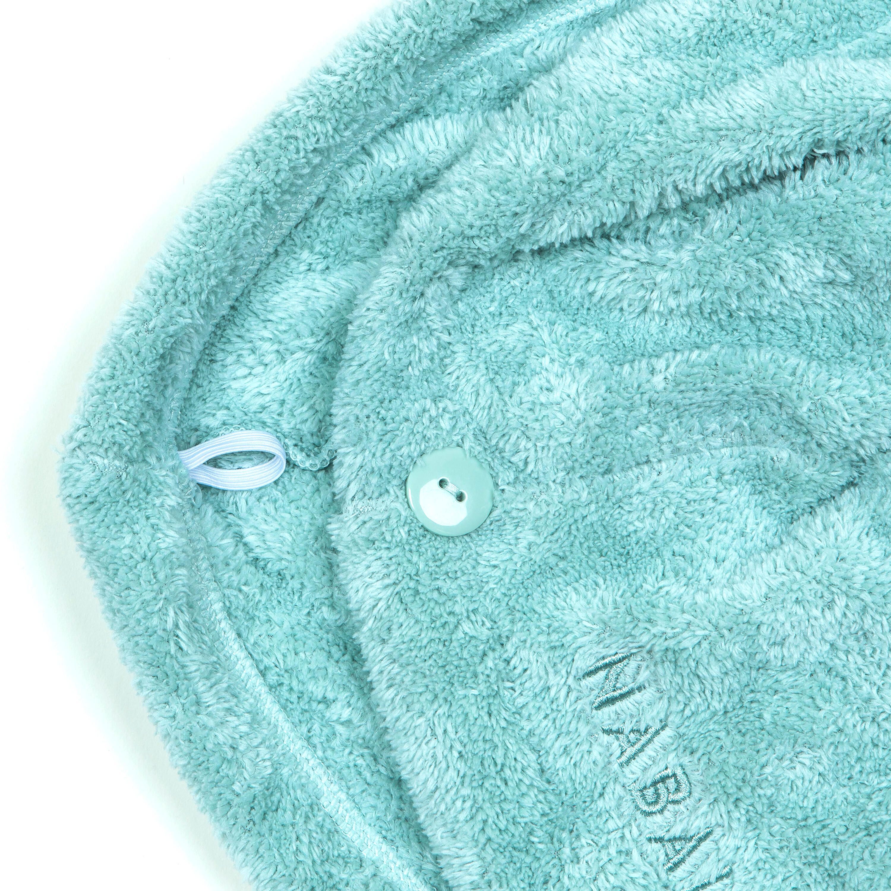 Soft Microfibre Hair Towel - Light Green 7/7