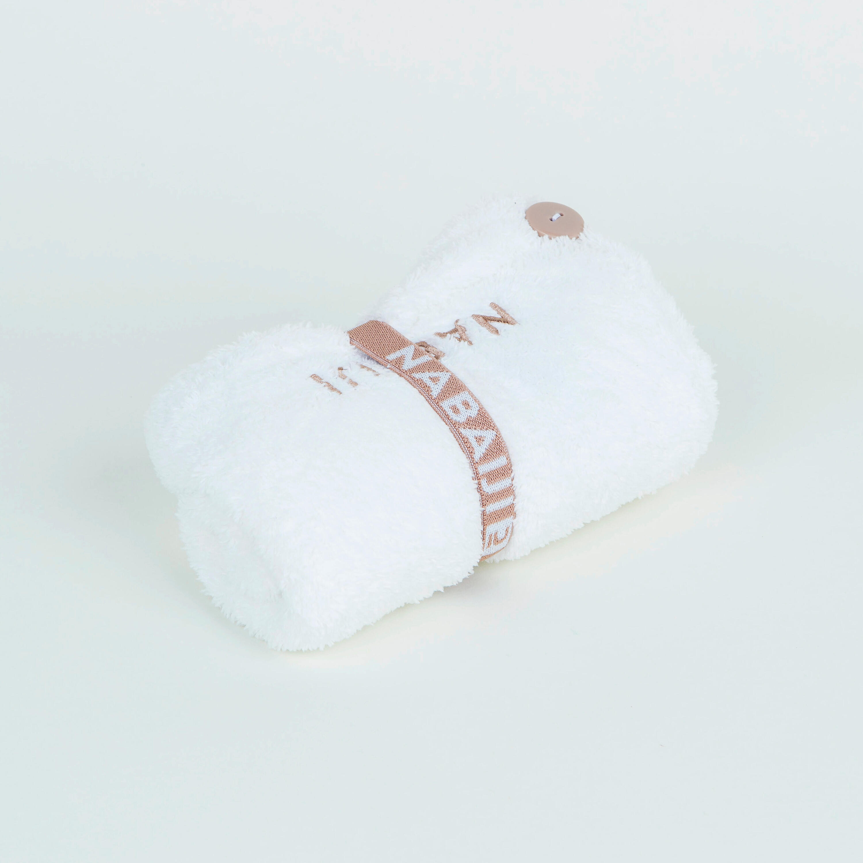 Soft Microfibre Hair Towel white 4/7