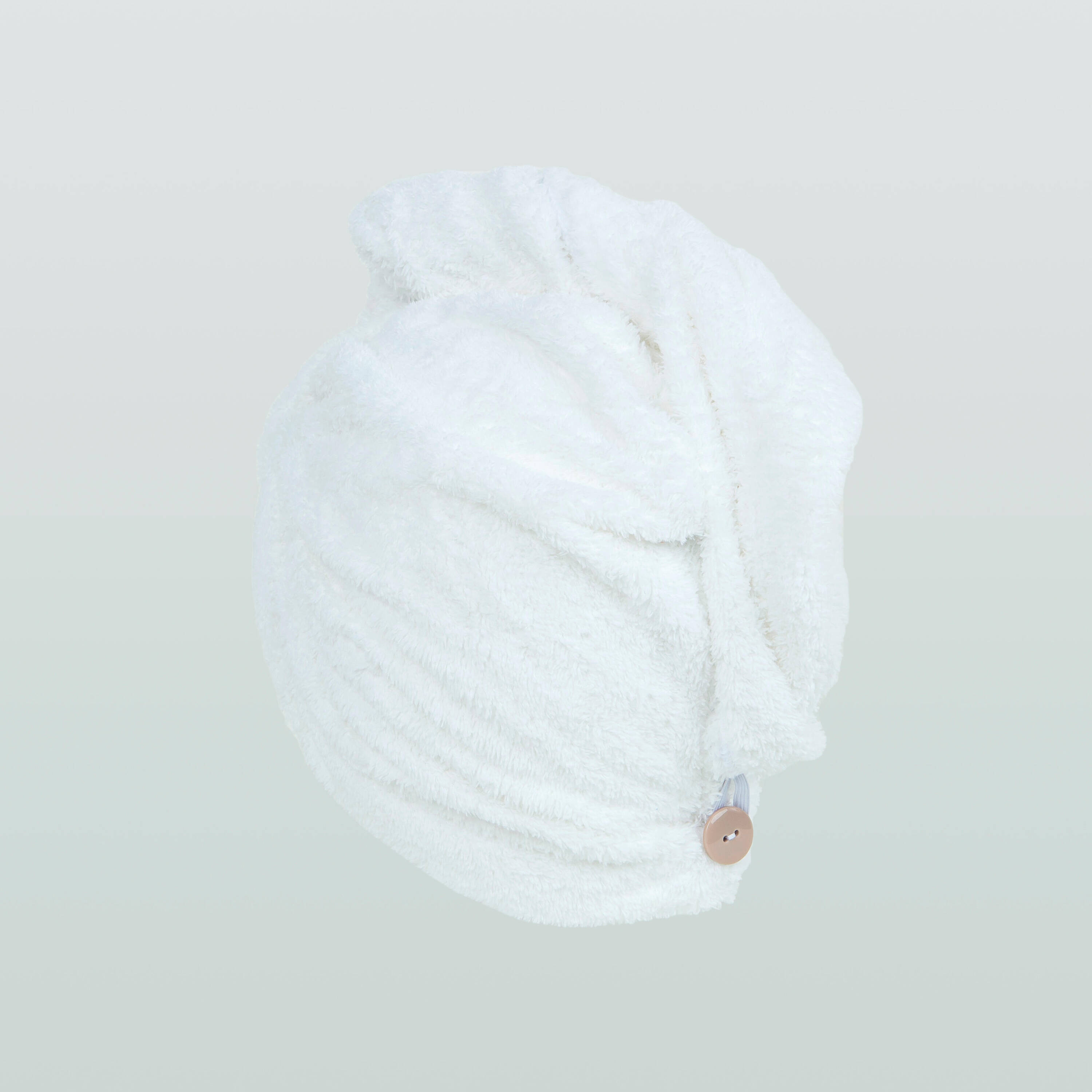 Women Microfibre Hair Towel white -  3