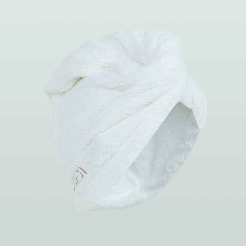 Soft Microfibre Hair Towel white Soft Microfibre Hair Towel white