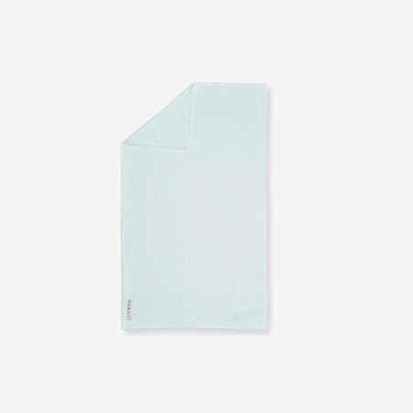 מגבת מיקרופייבר רכה מידה L, ‏80 x ‏130 ס"מ - לבן
