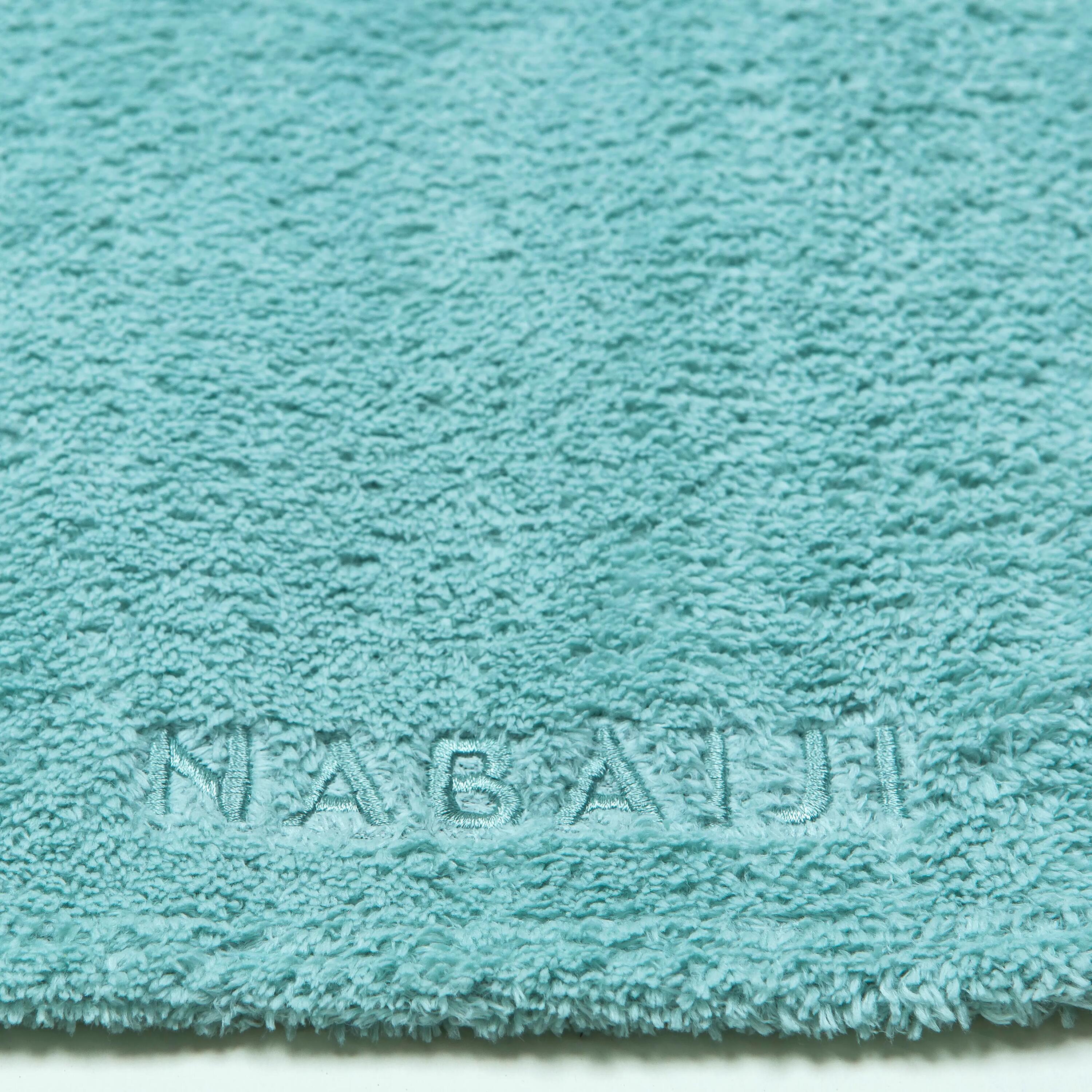 Ultra-Soft Microfibre Towel Size L 80 x 130 cm green 4/5
