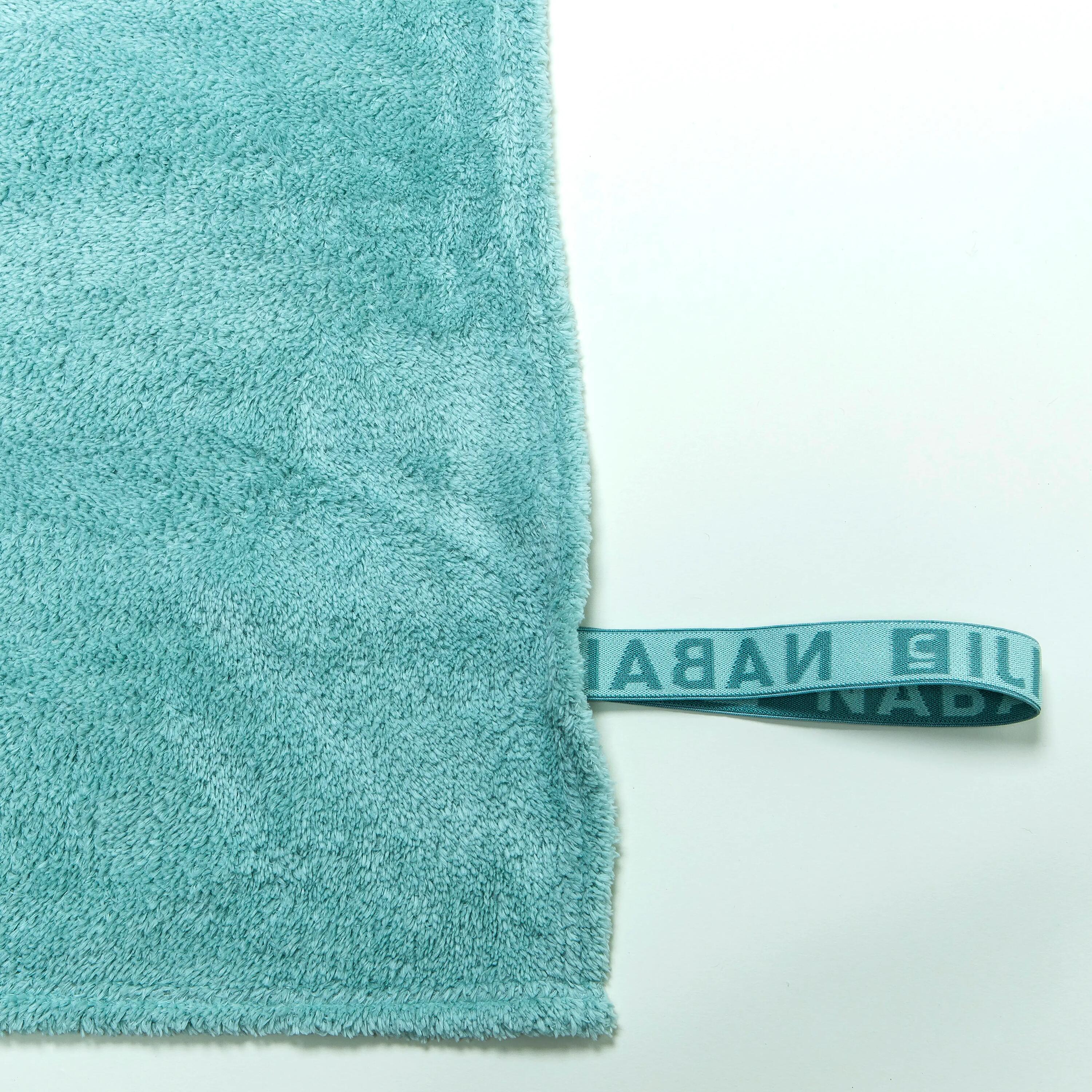 Ultra-Soft Microfibre Towel Size L 80 x 130 cm green 3/5