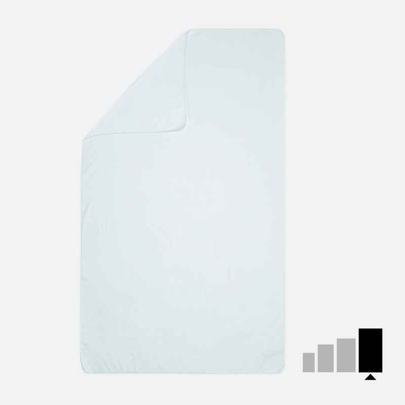 فوطة ميكروفايبر خفيفة الوزن للغاية مقاس Xl 110 × 175 سم - أبيض