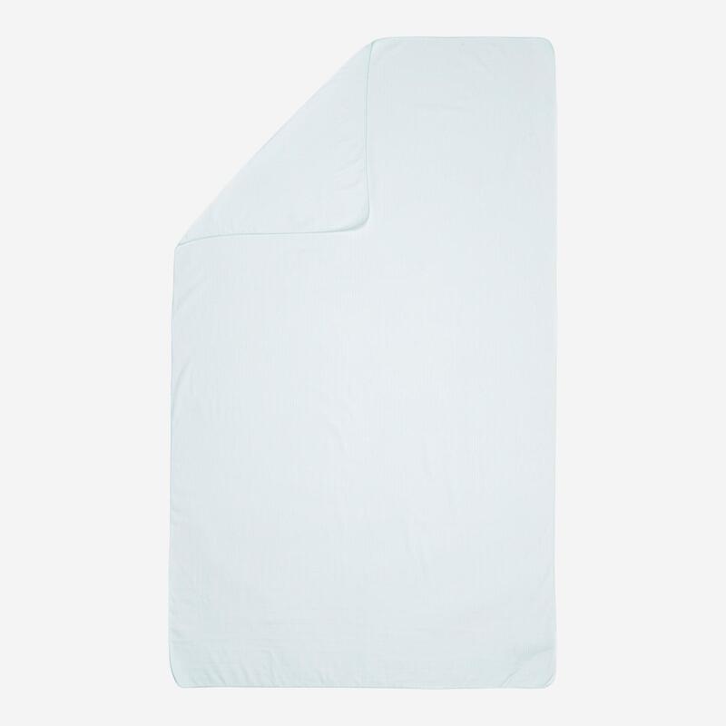 Serviette Microfibre Blanc Ultra Légère Taille XL 110 x 175 cm