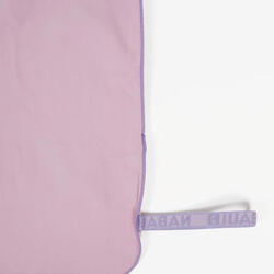 Serviette De Bain Microfibre Lila Taille L 80 x 130 cm