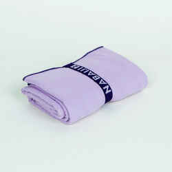 Microfibre Towel for Swimming Lila Size L 80 x 130 cm