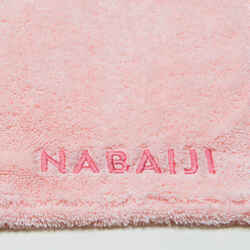 Ultra-soft Microfibre swimming towel size XL 110 x 175 cm light pink