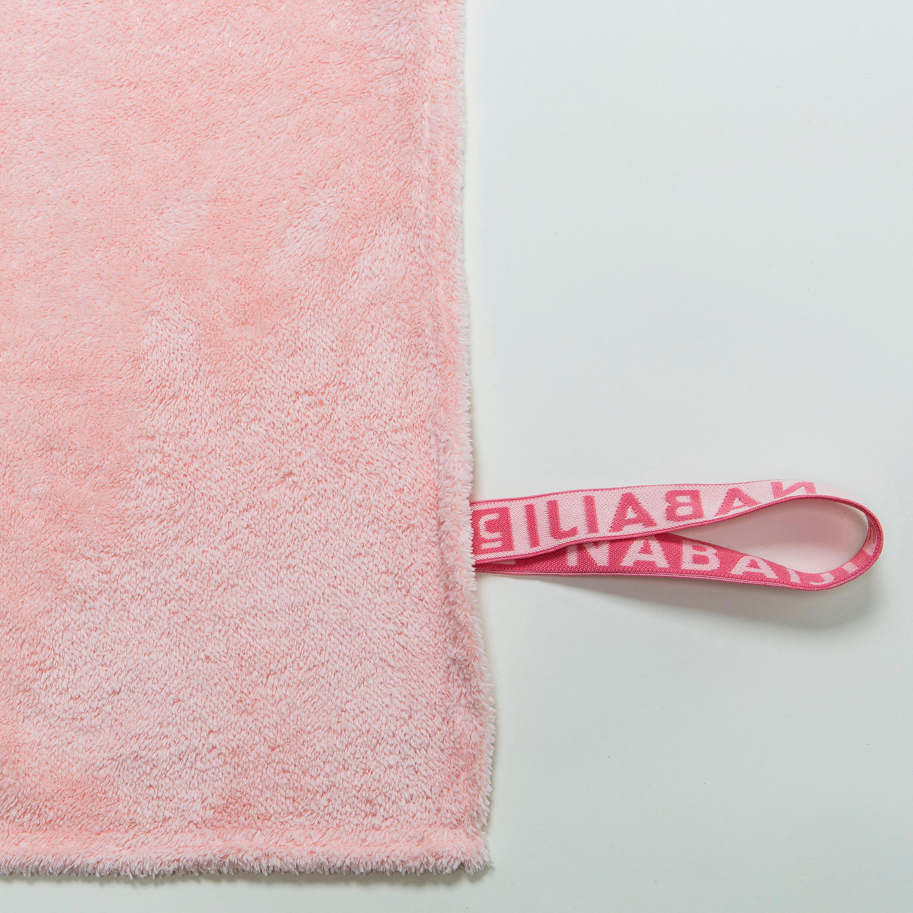 Ultra-soft Microfibre swimming towel size XL 110 x 175 cm light pink 3/4