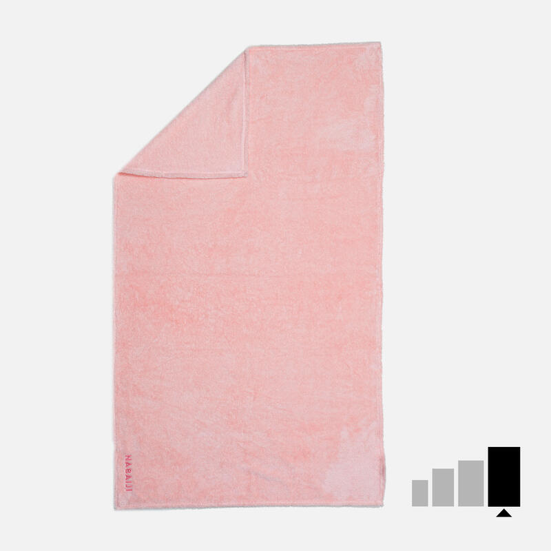 Telo microfibra XL 110x175 cm rosa
