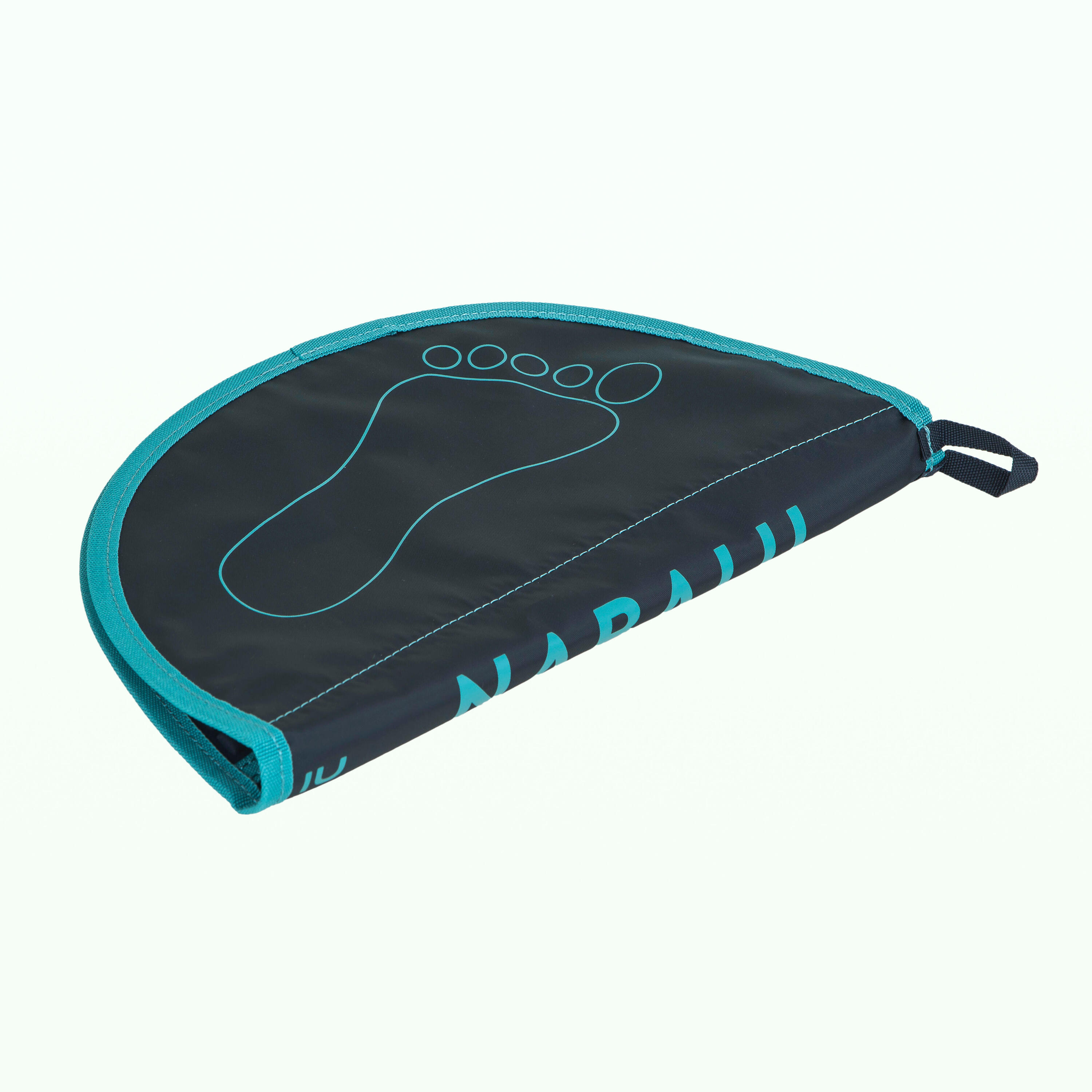 Bodenmatte fürs Schwimmbad - Hygiene Feet blau/grau 3/3
