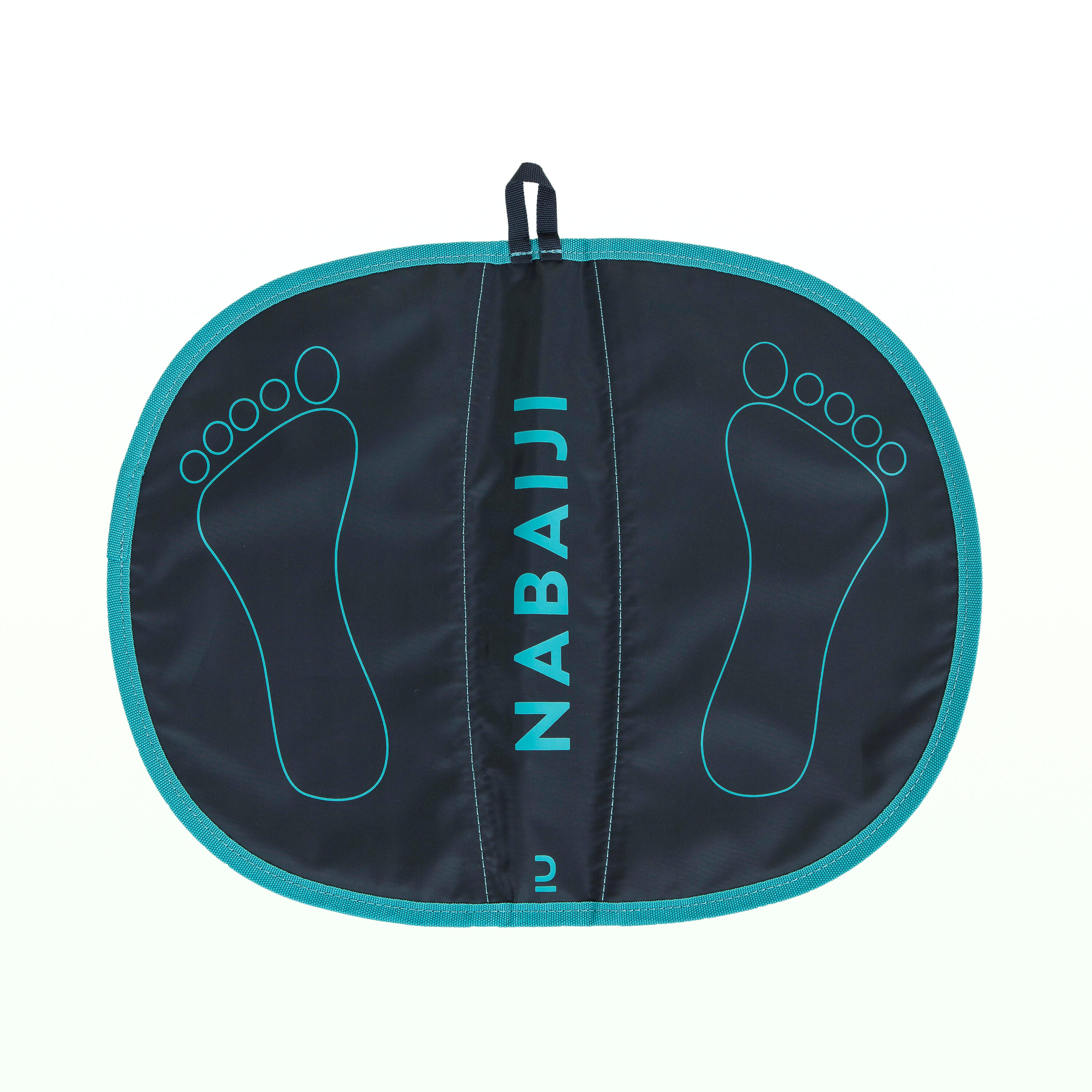 POOL MAT - SWIMMING FOOT HYGIENE - BLUE / GREY 1/3