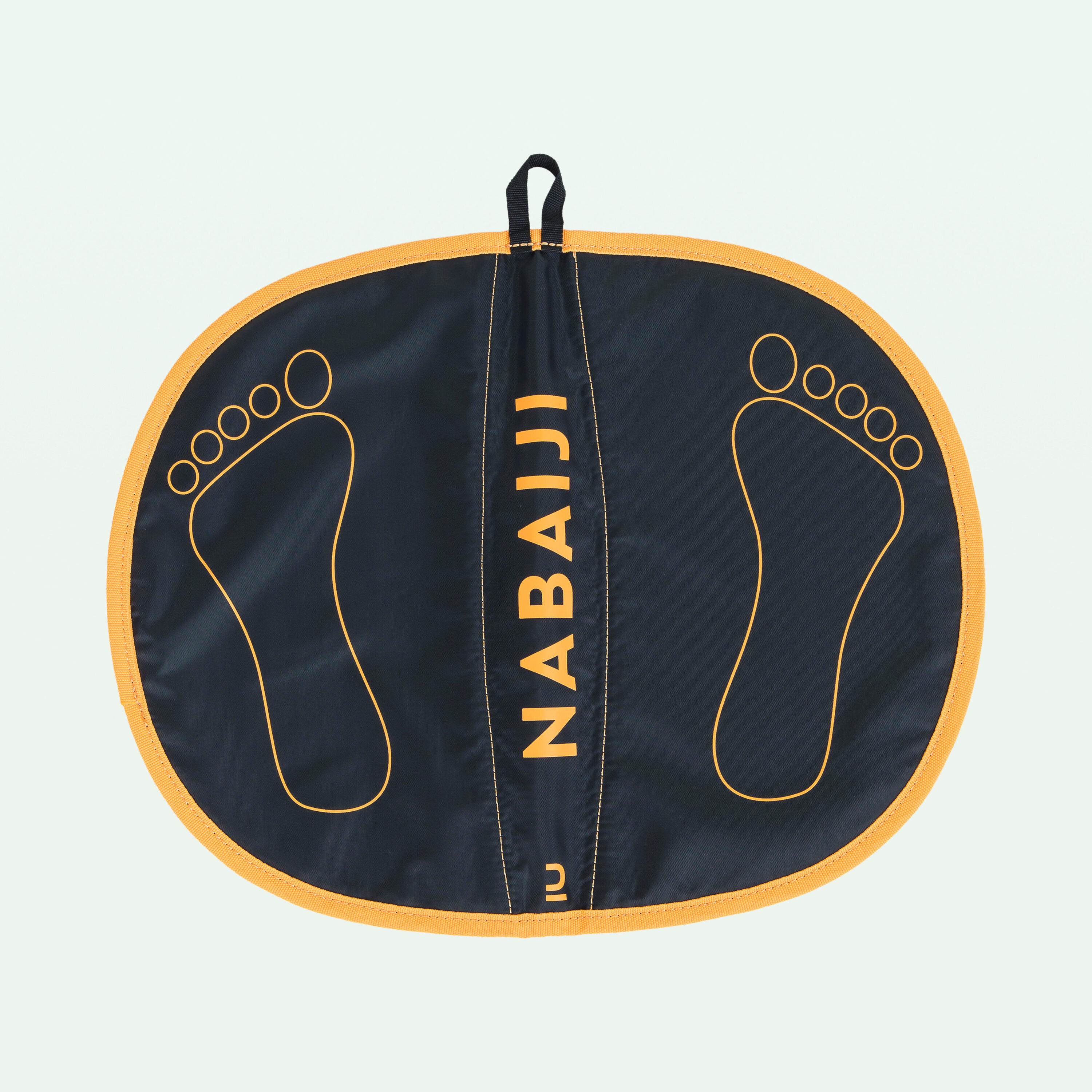 NABAIJI POOL MAT - SWIMMING FOOT HYGIENE - BLUE / ORANGE