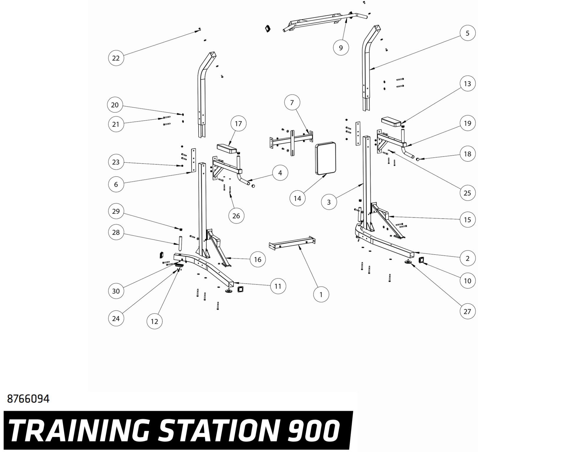 Corength 900 Training Station user guide and repairs
