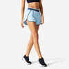 Women's Cardio Fitness Loose Shorts - Blue Print