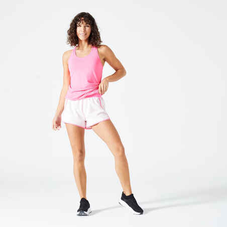 Women's Cardio Fitness Loose Shorts - Pink