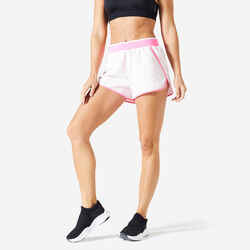 Women's Cardio Fitness Loose Shorts - Pink