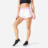 Shorts loose Damen - rosa