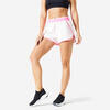 Short loose Fitness Cardio Femme Rose