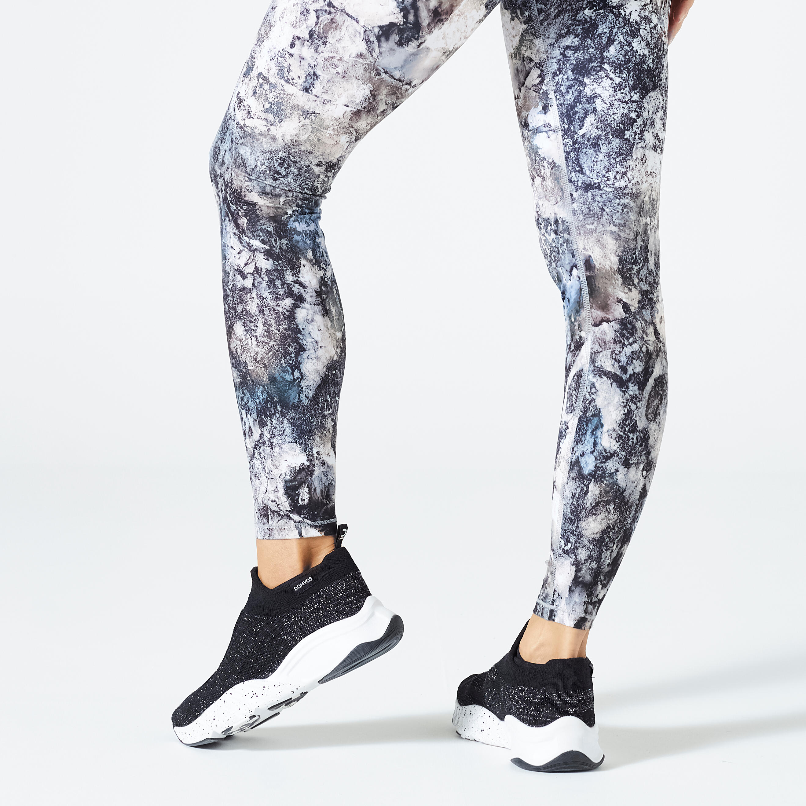 Women's High-Waisted Fitness Cardio Leggings - Print 5/5