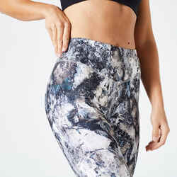 Women's High-Waisted Fitness Cardio Leggings - Print