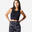 Női fitnesz ujjatlan crop top - 120-as 