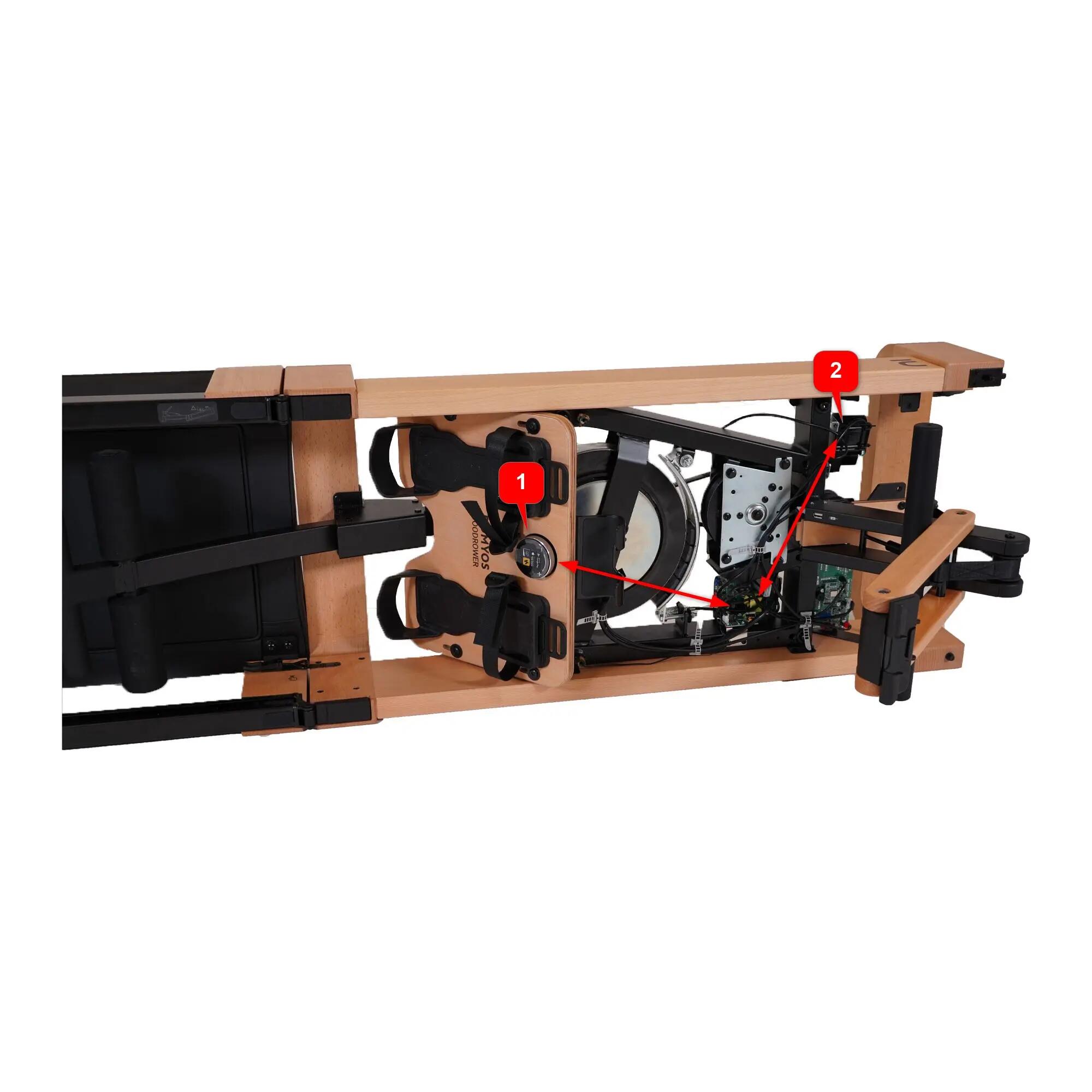 Self-Powered Smart 3-in1 Rowing Machine Woodrower with Decathlon Warranty 11/22