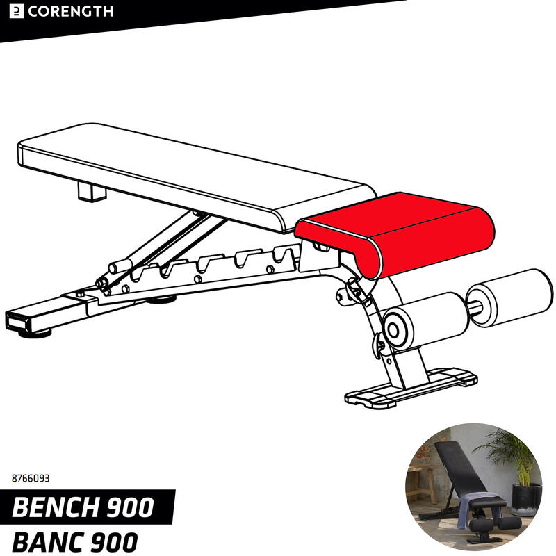 Sellino panca body-building BA 900 2023